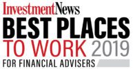 InvestmentNews Best Places to Work 2019 logo